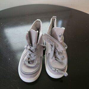 Billy Zip Around Sneakers Gray Boys Size 2‎